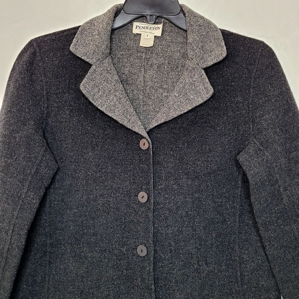 Vintage Pendleton Wool Jacket Blazer Size Small - image 2